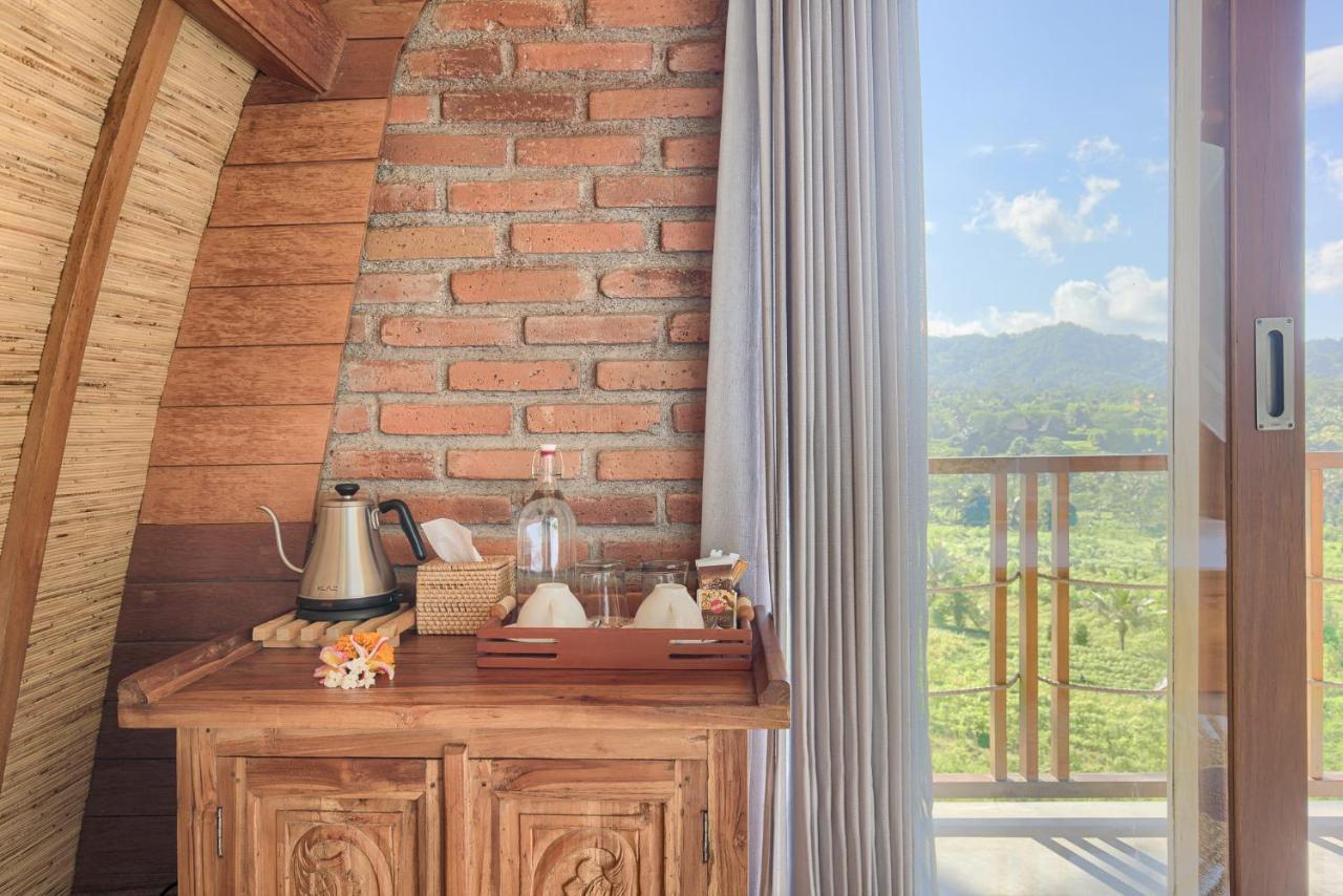 Romantic Barn With Mt. Agung Views Sidemen  Exterior foto