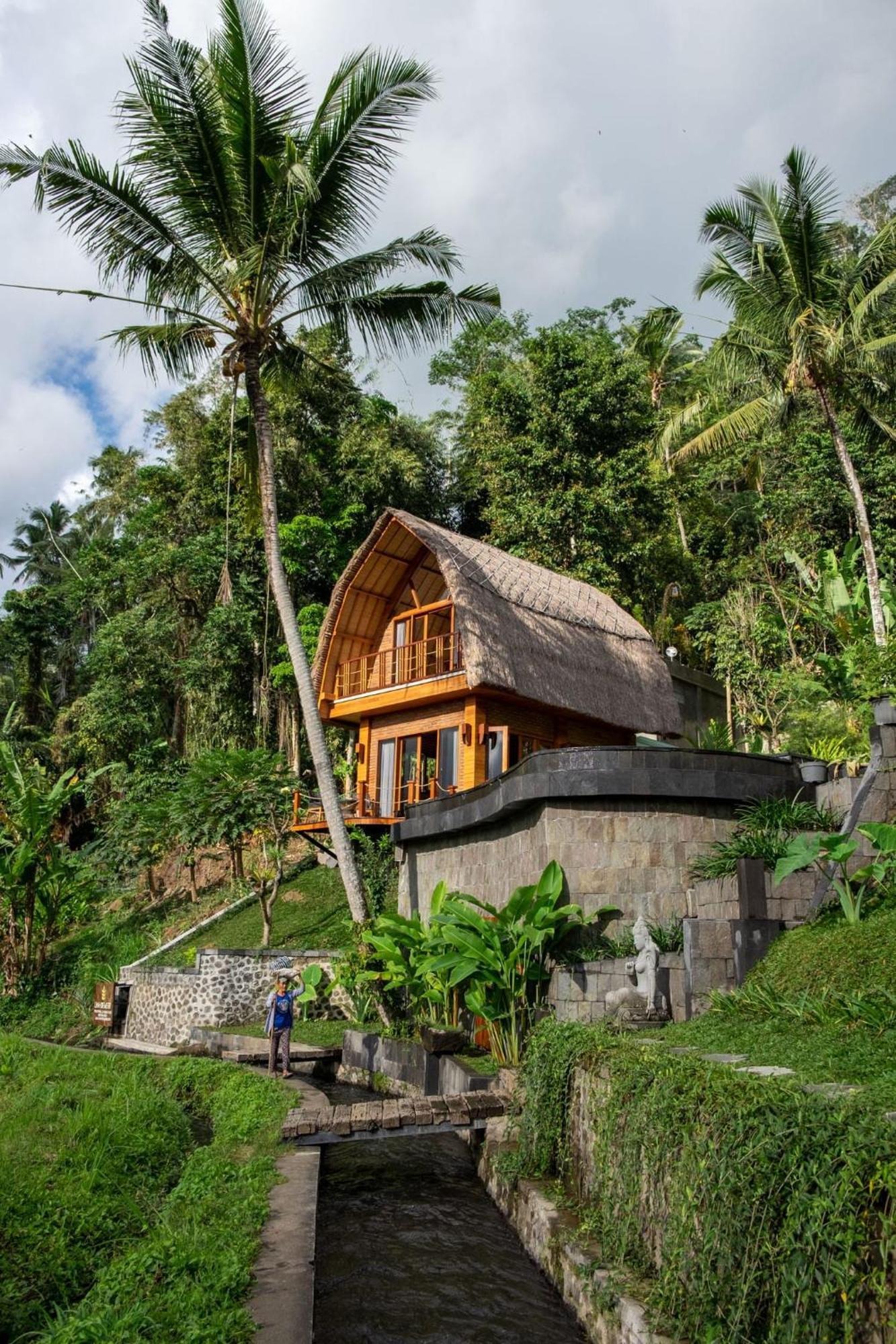Romantic Barn With Mt. Agung Views Sidemen  Exterior foto